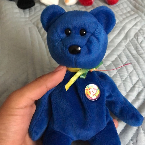 Rare Original TY Beanie Baby - Curly - Retired W/ Many  Original rare beanie babies